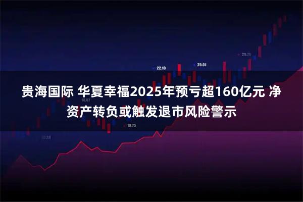 贵海国际 华夏幸福2025年预亏超160亿元 净资产转负或触发退市风险警示