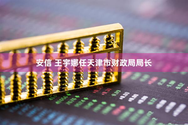 安信 王宇娜任天津市财政局局长